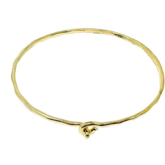 Bracelet - Interlocking Ripple in Gold - Picture 3 of 3